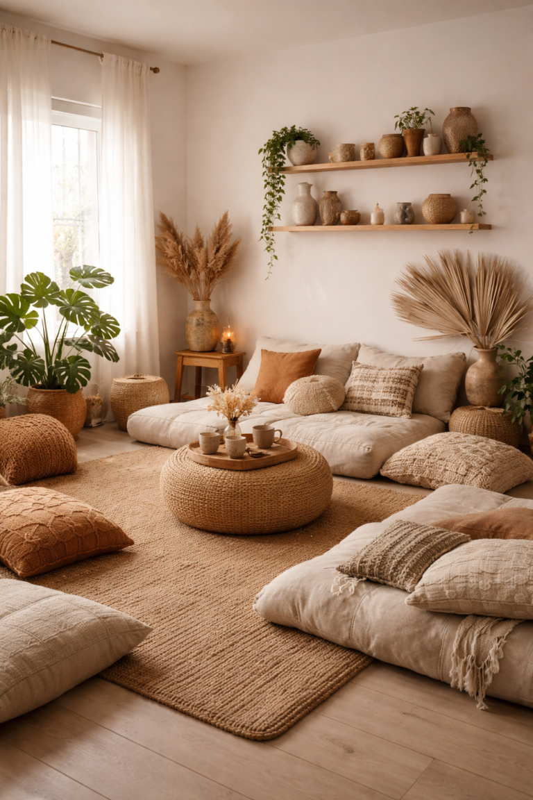 24 Cozy Boho Living Room Ideas You’ll Love