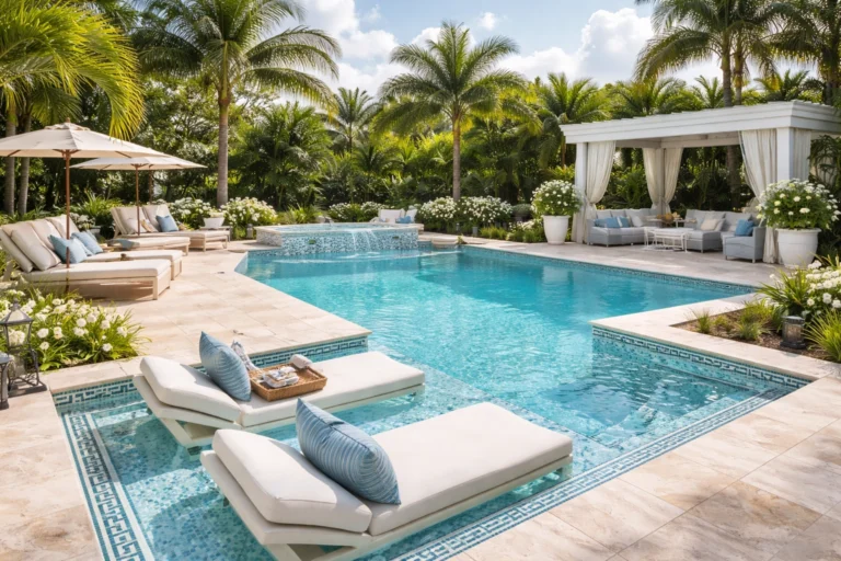 21 Pool Coping and Tile Ideas That Feel Luxe and Elegant for a Magical Space