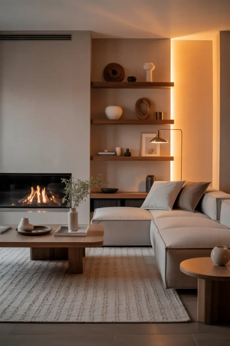 Cozy Minimalist Living Room