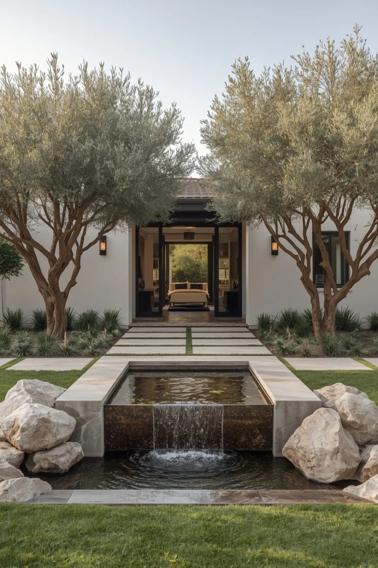 21 Grass-Free Front Yard Ideas That Look Luxe for a Magical Space