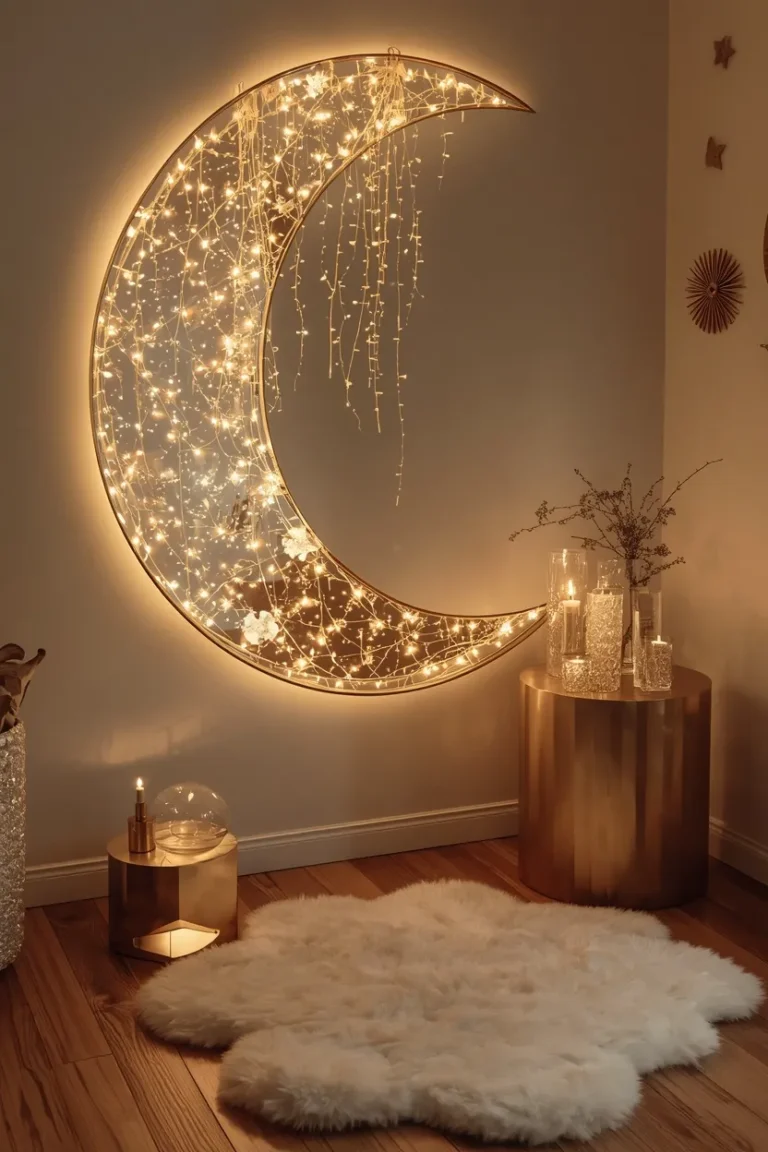 20 Dreamy Pinterest Decorative Corner Ideas with Celestial Decor