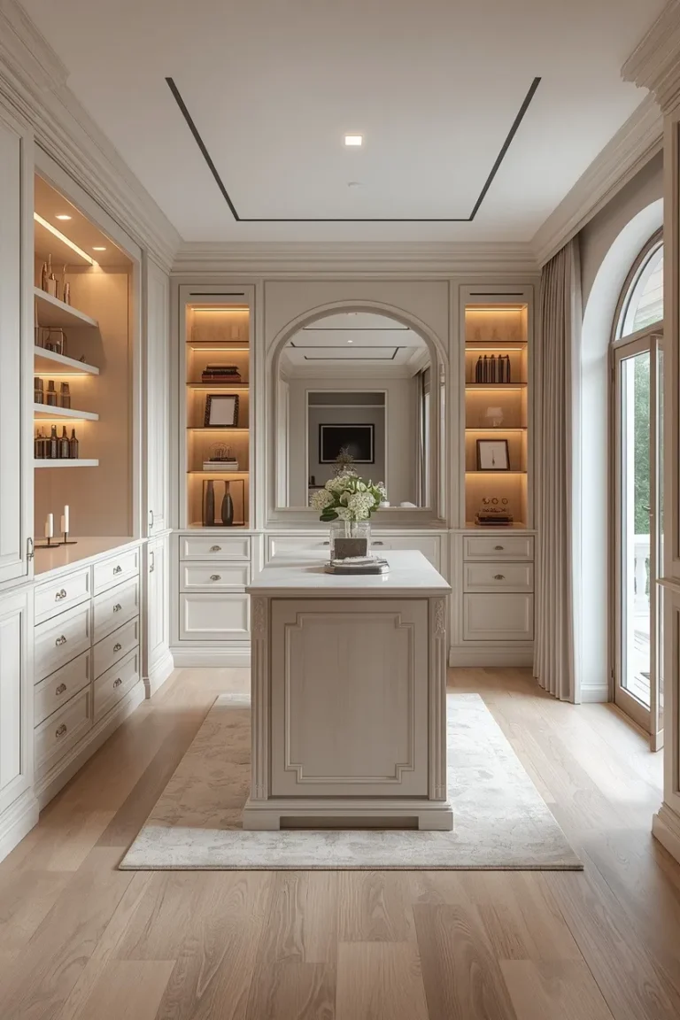 20 Walk-In Closet Ideas That Feel Luxurious, Organized, and Effortlessly Stylish